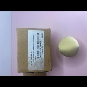 Signature Hardware 1 1/4 inch Satin Brass Drawer Pull NIB